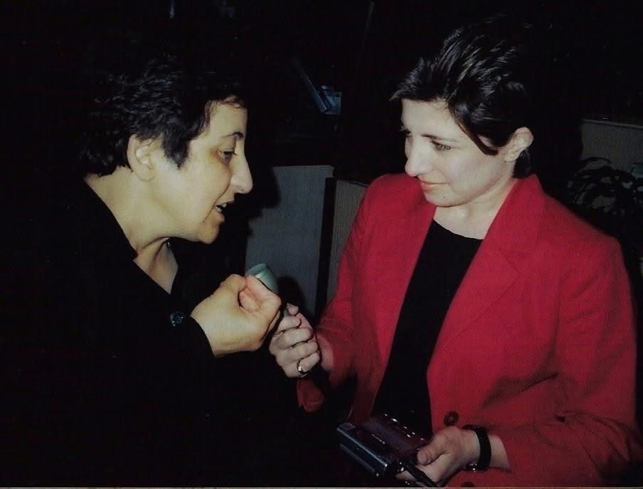 Mahtab Farid with Interview with Shirin Ebadi, Iranian Nobel laureate